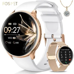 KIQULOV Montre Connectée Femme avec Appel Bluetooth 1.32'' Smartwatch ...Vendu parcdiscount