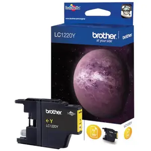 Brother LC1220YBP - jaune - originale - cartouche d'encre pas cher