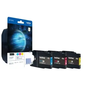 Brother LC-1280XLRBWBP Inktcartridge - 3 KleurenVendu parfnac-be