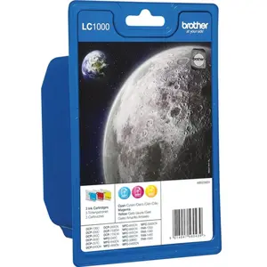 Brother LC-1000RBWBP - Inktcartridge / Magenta / Geel / Cyaan pas cher