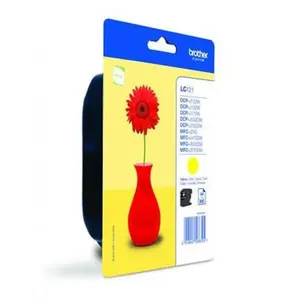 Brother LC121Y - jaune - originale - cartouche d'encre pas cher