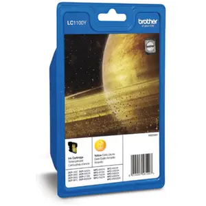 Cartouche d'encre Brother LC1100YBP - Jaune pas cher