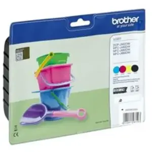 Brother LC221 Value Pack - pack de 4 - noir, jaune, cyan, magenta - originale - cartouche d'encre pas cher