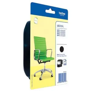 Cartouche d'encre Brother LC-229XLBKBP Noire pas cher