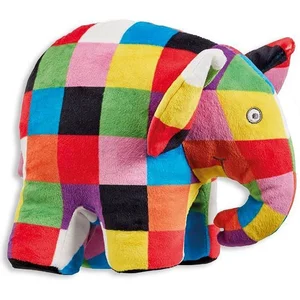 Peluche Elmer l'éléphant 22 cm pas cher