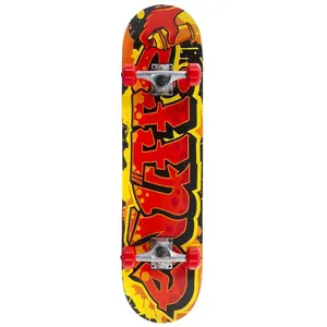 29'' (73,7cm) Enuff Graffiti Mini skateboard Yellow / Red pas cher