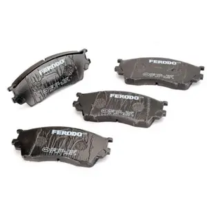 4 plaquettes de frein ferodo fdb1025