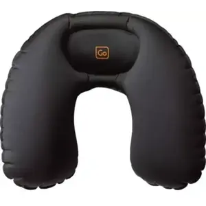 Go Travel - Coussin Ergonomique Gonflable Compact Noir pas cher
