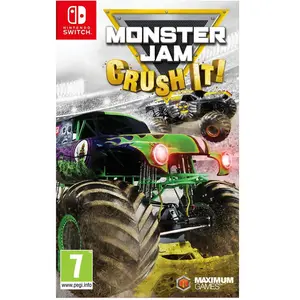 JUST FOR GAMES Monster Jam Crush It Jeu Switch pas cher