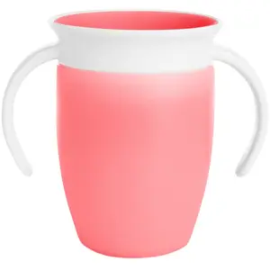 Tasse d'apprentissage Munchkin Miracle 360 207ml - Rose pas cher