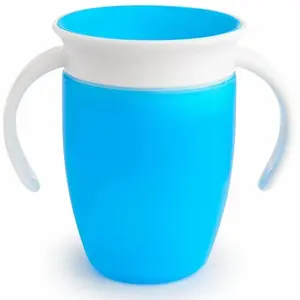 Tasse d'apprentissage MUNCHKIN Miracle 360° 207ml - Bleu pas cher