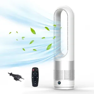 Ventilateur tour avec télécommande PRUMYA- Ventilateur sans pales sur ... pas cher