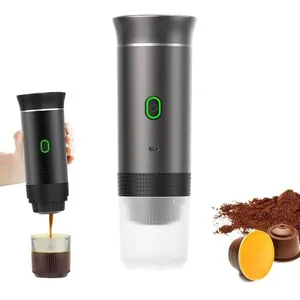 PRUMYA Cafetière Portable 3 En 1 Électrique USB Machine à Café Nomade ... pas cher