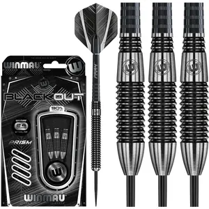 WINMAU - Blackout 2: Steeltip Tungsten Dartpijlen Professioneel - 24g