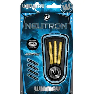 Fléchettes Winmau Neutron en laiton à pointe d'acier pas cher