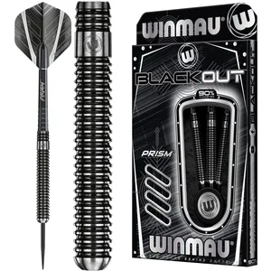 WINMAU - Blackout: Steeltip Tungsten Dartpijlen Professioneel - 23g