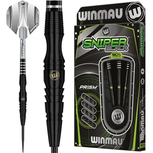 Winmau Sniper Black 90% - Dartpijlen - 24 Gram