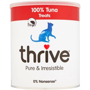 180g Thrive Friandises lyophilisées maxi format, thon - Friandises pour chat pas cher