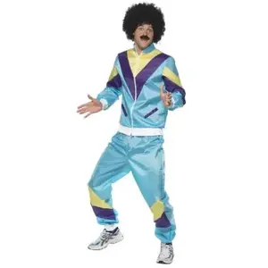 Smiffy's Jaren 80 trainingspak voor mannen - Verkleedkleding - Medium pas cher