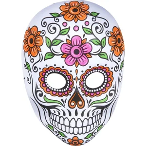 Smiffys SMIFFY'S - Gekleurd skeletten masker Halloween pas cher