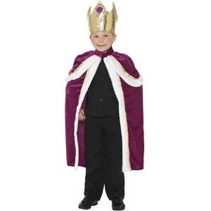 "Koning mantel voor jongens - Kinderkostuums - 104-116" pas cher