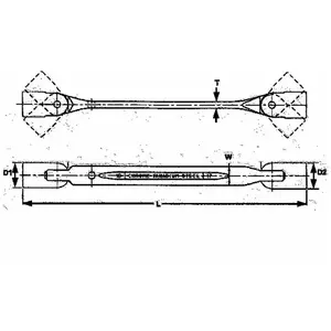 Clé articulée double, 8x9 Tengtools 650809 pas cher