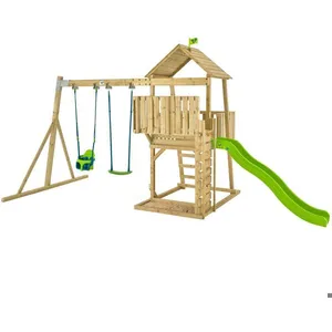 TP Toys Aire de jeux en bois avec glissière et portique KingswoodVendu parbol