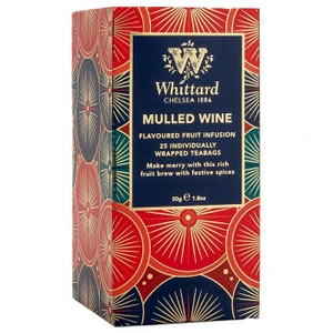 Tisane fruitée Whittard of Chelsea Mulled Wine 25 pcs.