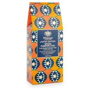 Thé noir Whittard of Chelsea Spiced Pumpkin Chai 100 g