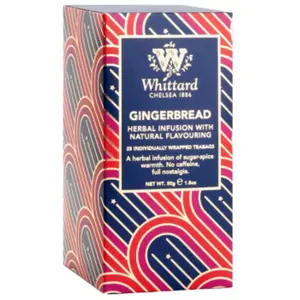 Kruidenthee Whittard of Chelsea Gingerbread Infusion, 25 st.