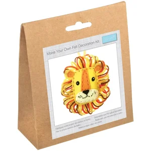 trimits Felt Decoration Kit: Lion pas cher