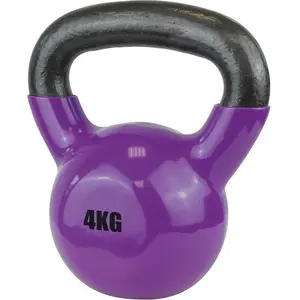 Urban Fitness Kettlebell 4 Kg Zwart/paars