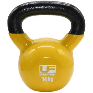 Comparateur de prix : Urban Fitness Kettlebell 14 Kg Staal/vinyl Zwart/geel