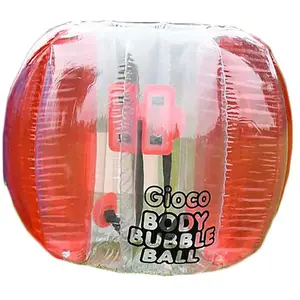 Gioco Bubbelvoetbal - kinderen - 120 centimeter - Pvc - Rood pas cher
