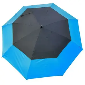 Masters Golf Golfparaplu Tourdri 81 Cm Polyester Zwart/blauw pas cher