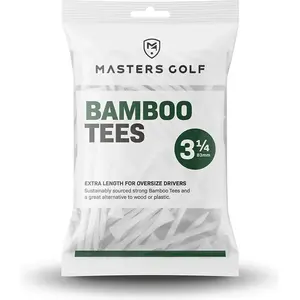 Masters - Bamboo Tees - 3 1/4 - Bumper Bag - White - 85 StuksVendu parbol