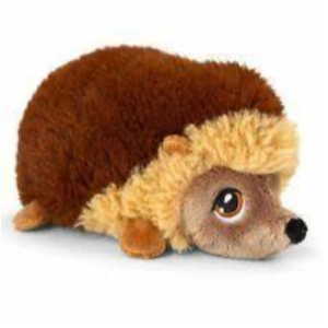 Keel Toys- KEELECO-Peluche Hérisson 18 cm-SE6701, SE6701, Marron pas cher