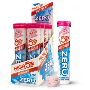 High5 Boîte De Comprimés Zero Caff Hit Pamplemousse Rose 8 UnitésVendu parbikeinn