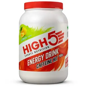High5 Poudre De Boisson énergisante Caffeine Hit 140mg Agrumes 1.4kg pas cher