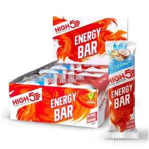Comparateur de prix : High5 Boîte De Barres énergétiques Coco 55g 12 Unités