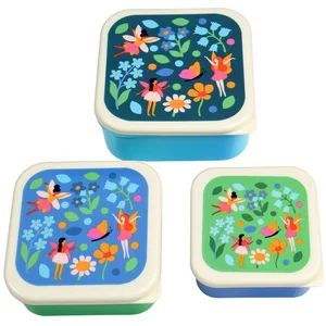 Rex London - Snackboxen 'Fairies in the Garden' (Set van 3) pas cher