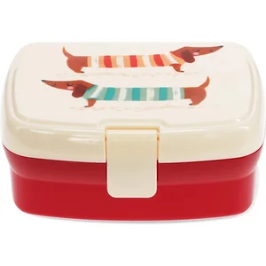 Lunchbox met tray - teckels - Rex London pas cher