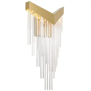 Eurofase LED Wandlamp Vivien | 12W 3000K 930 | Brushed Gold pas cher