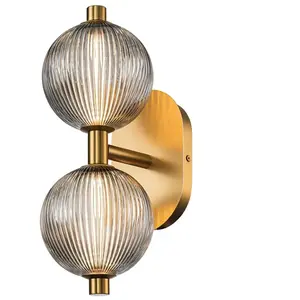 Eurofase LED Wandlamp Palmas | 18W 3000K 930 | Brushed Gold pas cher