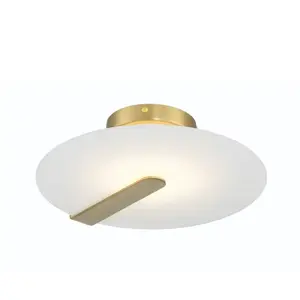 Eurofase LED Plafondlamp Nuvola | 14W 3000K 930 | Brushed Gold pas cher