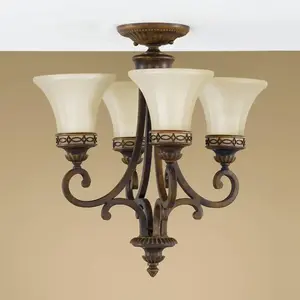 ELSTEAD Chambre de dessin lustre 4XE27 h: 54.5 ø: 45.7 pas cher
