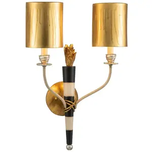 Comparateur de prix : Flamme murale Flambeau 2XE14 h: 58.5 l: 23 b: 41.5