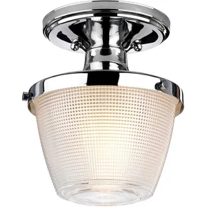 QUOIZEL Plafonnier Dublin 1XE27 h: 20.5 ø: 18.2 IP44 pas cher