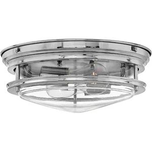 Comparateur de prix : ELSTEAD Hinkley LED Plafond Badkamerlamp Hadrian | 2X E27 Max 40W | IP44 | Dimbaar | Chrome