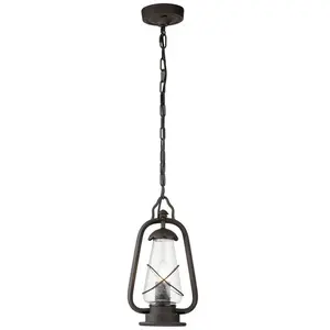 Comparateur de prix : Elstead Lighting, Éclairage d'extérieur, Miners Lampe à suspendre exté...